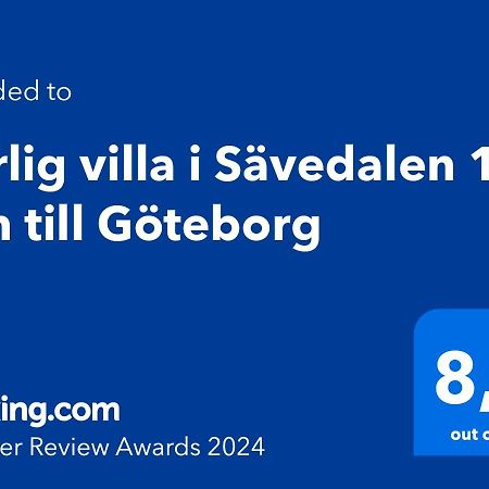 Harlig Villa I Savedalen 10 Min Till Goteborg Εξωτερικό φωτογραφία